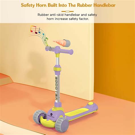 Speedie Kids Scooter with Height Adjustment - StarAndDaisy