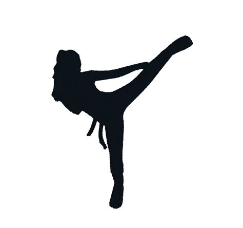 Free Karate Silhouette Cliparts, Download Free Karate Silhouette Cliparts png images, Free ...