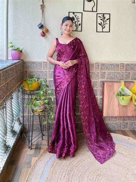 Ds 659 Burberry Designer Saree Collection