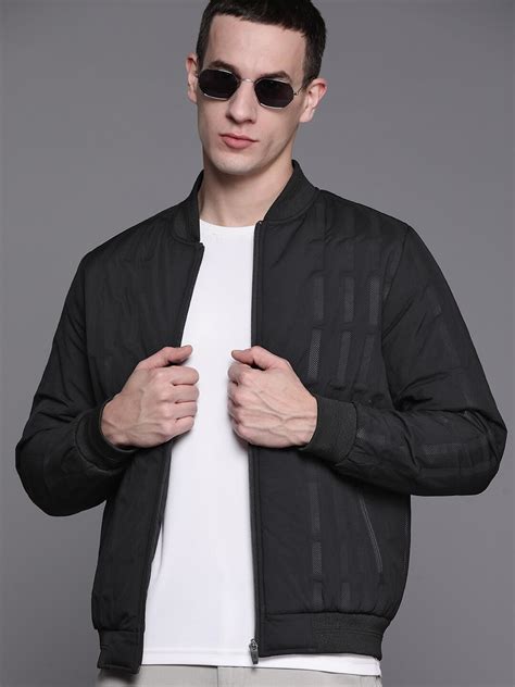 Louis Philippe Ath.Work Water Resistant Self-Design Lightweight Bomber ...