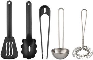 IKEA 5-Piece Toy Kitchen Utensil Set, Multicolour - 5-Piece Toy Kitchen ...