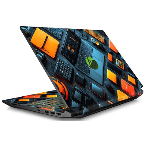 Shop Futuristic Circuit Board Graphics Laptop Skin for HP | Buy Online ...