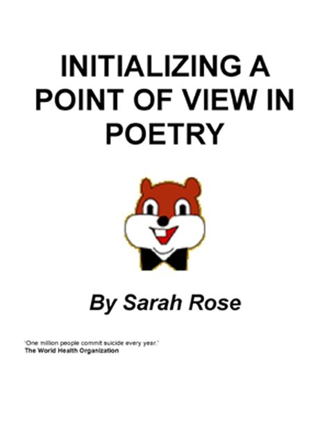 Initializing a Point of View in Poetry : Poems, Pieces, Short Stories ...
