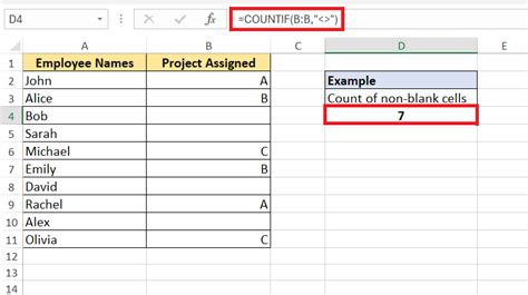 The Ultimate Guide to Countif Not Blank in Excel | MyExcelOnline