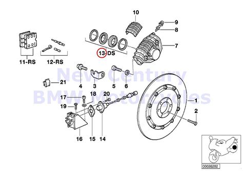 2 x BMW Genuine Motorcycle Repair Set Brake Caliper R65 R80 R80RT ...