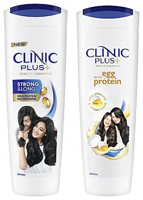 Buy Clinic Plus Strong & Long Shampoo 355Ml & Clinic Plus Strength ...