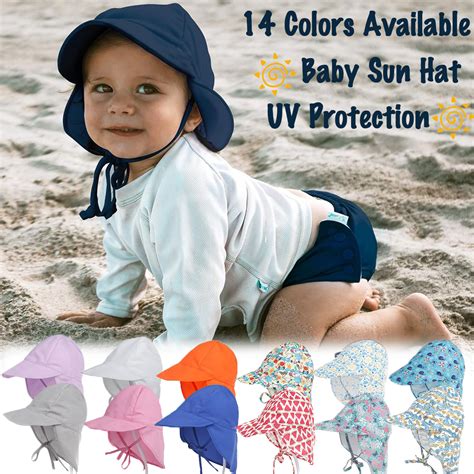 Kid Sun Hat Toddler Flap Sun Protection Hat, UPF 50+ Sun Protection for ...