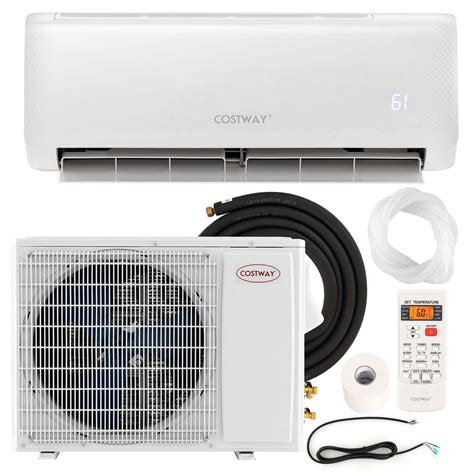 Costway 18,000 BTU Energy Efficient Cooling Mini Split AC Unit with ...