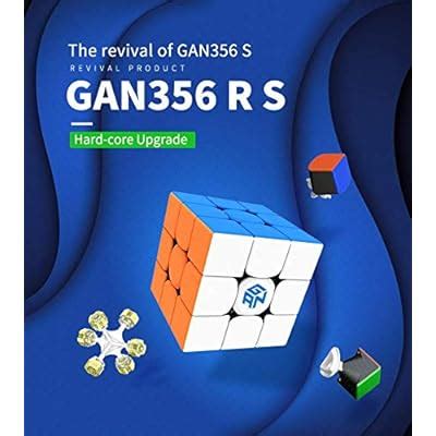 Bukefuno GAN 356 RS 3x3x3 Speed Magic Cube GAN 356 R India | Ubuy