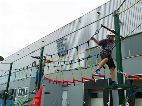 Mobiler Klettergarten für Kinder mieten