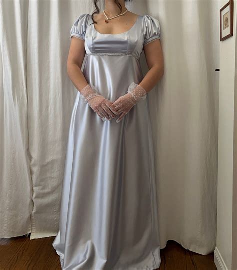 Custom Bridgerton Inspired Regency Dress, Regency Empire Gown - Etsy ...