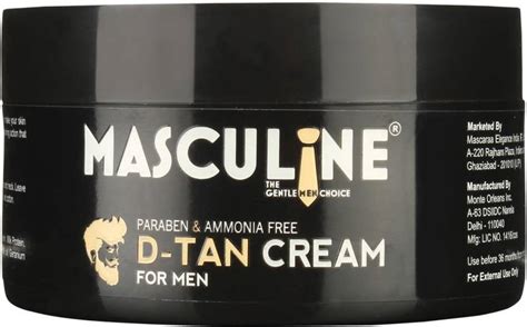 Masculine De Tan Cream for Men (100 Grms) - Price in India, Buy ...