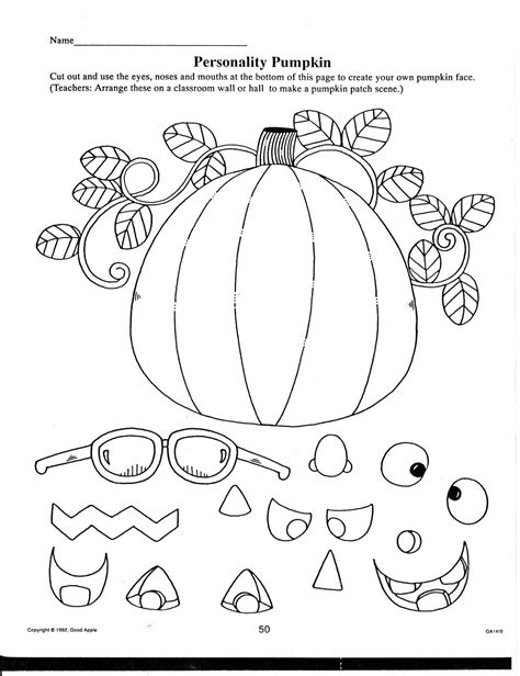Free Printable Fall Activities