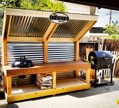 Finally finished my phase one on my backyard bbq setup. Planning to add ...