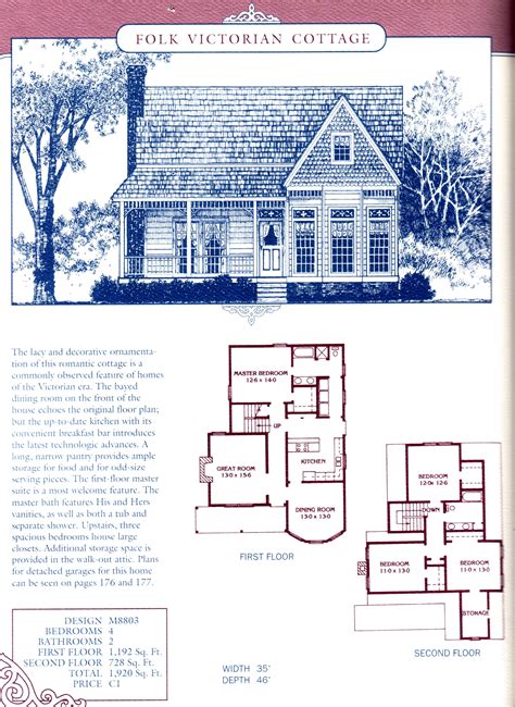 Floor Plan for Victorian Cottage