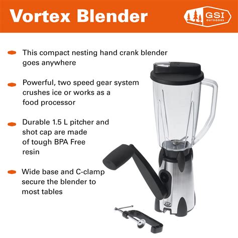 Hand Crank Blender