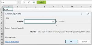 Image result for How to Graph a Sin Function in Excel