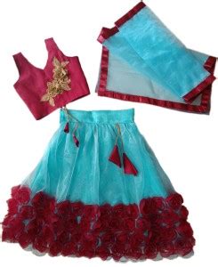 Shiv Enterprise Girls Lehenga Choli Ethnic Wear Embroidered Lehenga ...