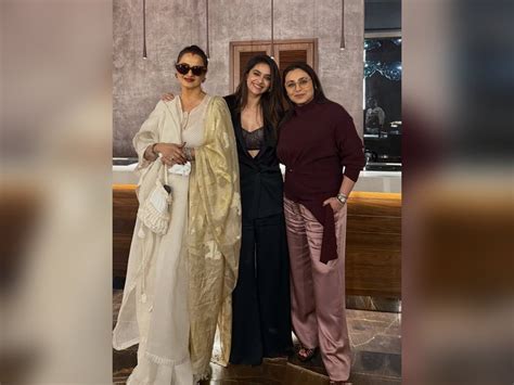 Keerthy Suresh enjoys an 'evening to remember' with Rani Mukerji, Rekha