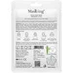 Buy MasKing Bamboo Facial Sheet Mask - Pink, Rose & Lotus, Purifies ...