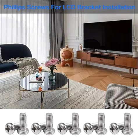 ALEOED M4 x 10mm Screw for TV Computer LCD Monitor Stand India | Ubuy