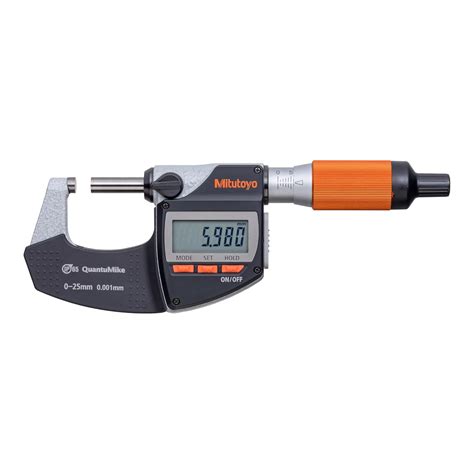 Mitutoyo 293-140-40, Digitale Bügelmessschraube QuantuMike, IP65, 0 ...