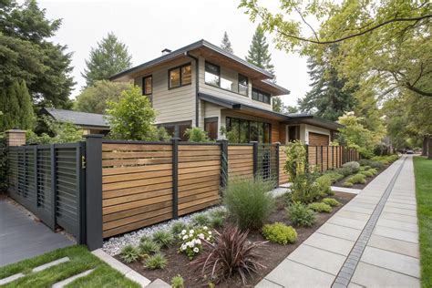 Modern Fence Ideas