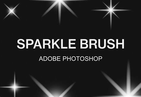Photoshop sparkle brush set
