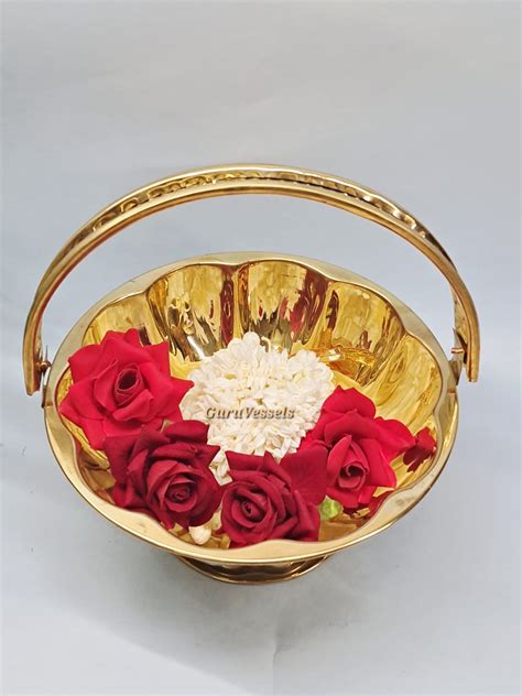 BRASS - Pookoodai / flower basket – Guru Vessels