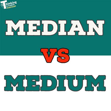 Media Vs. Medium at Marion Akers blog