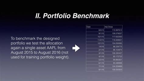Portfolio Performance Tutorial 的图像结果
