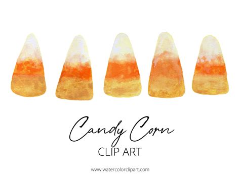 Bitten Candy Corn Clip Art