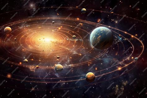 Solar System Top View 的图像结果