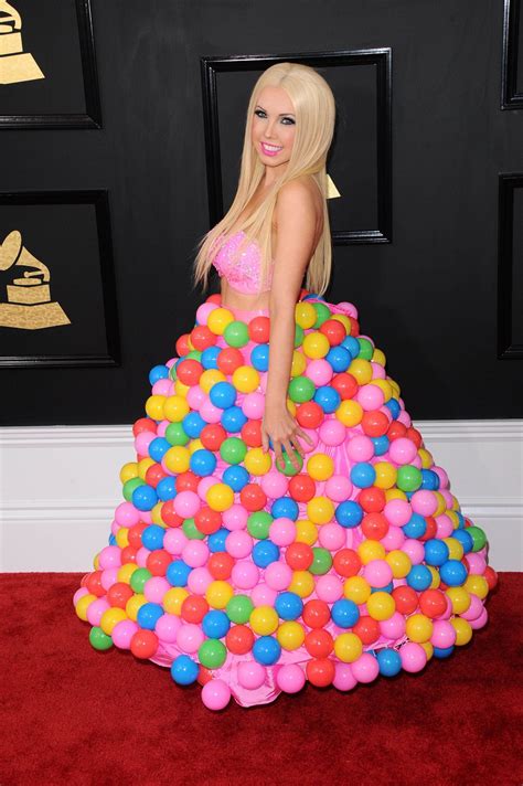 Girl Crush in Gumball Dress – GRAMMY Awards in Los Angeles 2/12/ 2017 ...