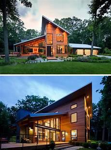 Modern Houses From by 16 Exles Of Modern Houses With A Sloped Roof Contemporist Modern Houses From
