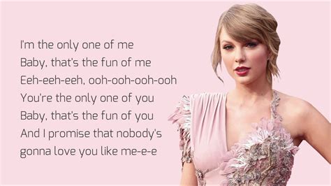 Taylor Swift ME! Lyrics Ft Brendon Urie - YouTube
