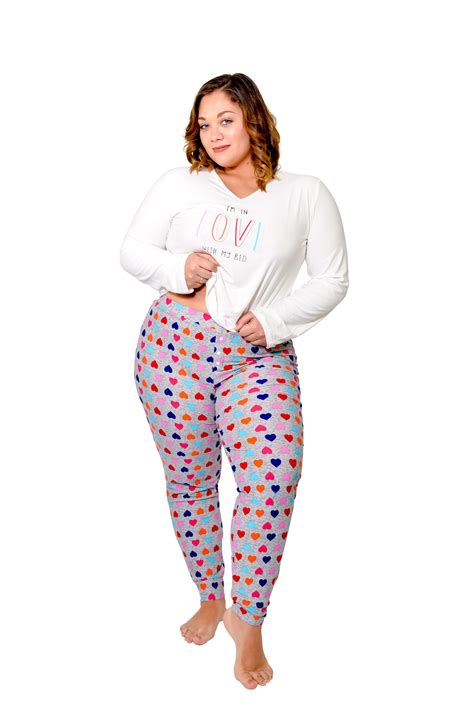 Pijama Talla Grande Mujer Trendyol Women Plain Knit Blouse-Pants Plus ...