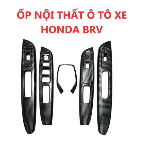 Ốp nội thất xe Honda BRV 2023 2024 2025 mẫu vân đá, vân carbon, vân gỗ đẹp, ốp trang trí nội thất xe