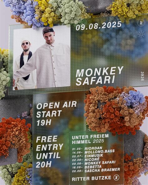 Monkey Safari Open Air (Berlin) @ Ritter Butzke , Ritterstrasse 26 ...