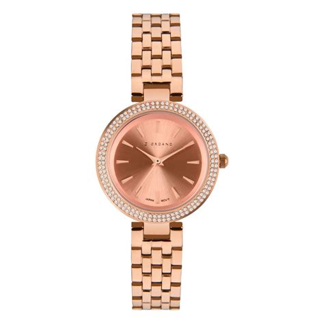 Buy Giordano Rose Gold Women's Round Analog Watch Online