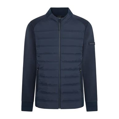 Buy Men Navy HACKETT SPORT Classic-Fit Jacket Online at The Collective ...