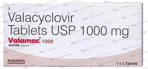 HERPIVAL 1000MG TABLET 3'S, Price, Composition & Generic Alternatives ...