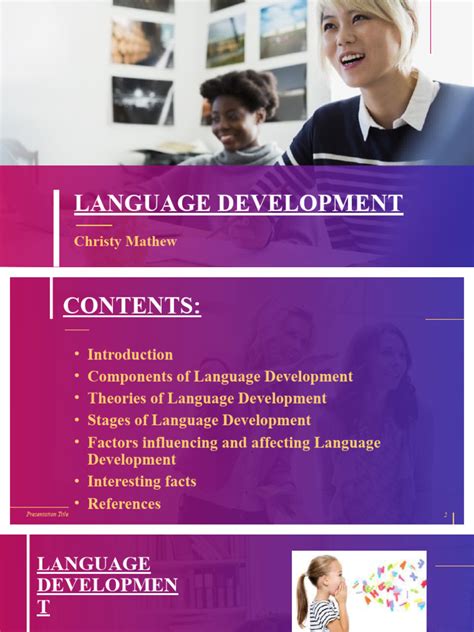 Image result for What Is Language Development