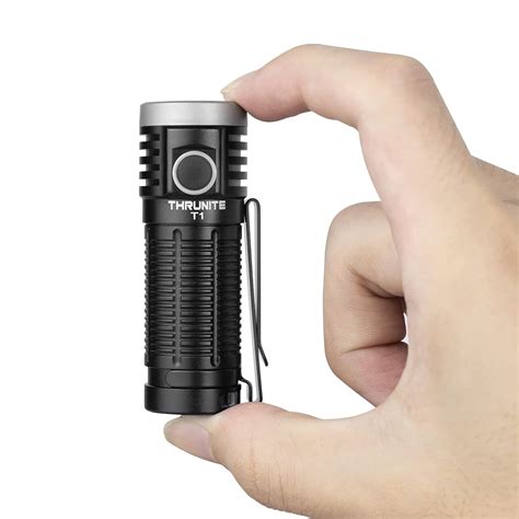 ThruNite T1 Magnetic Tailcap Handheld , Usb Rechargeable Edc Flashlight ...