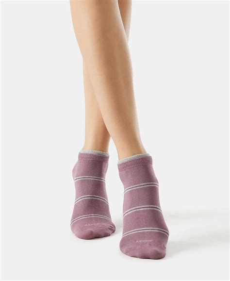 Buy Compact Cotton Stretch Low Show Socks with StayFresh Treatment ...