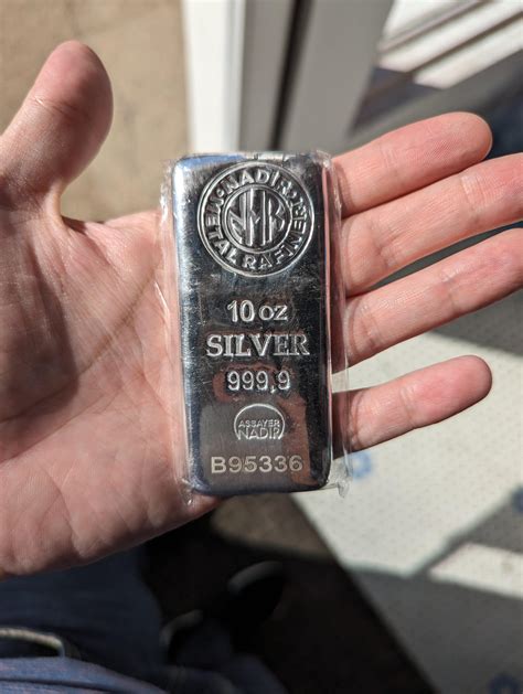 This 10oz Silver bar was FREE! : r/MetalsOnReddit
