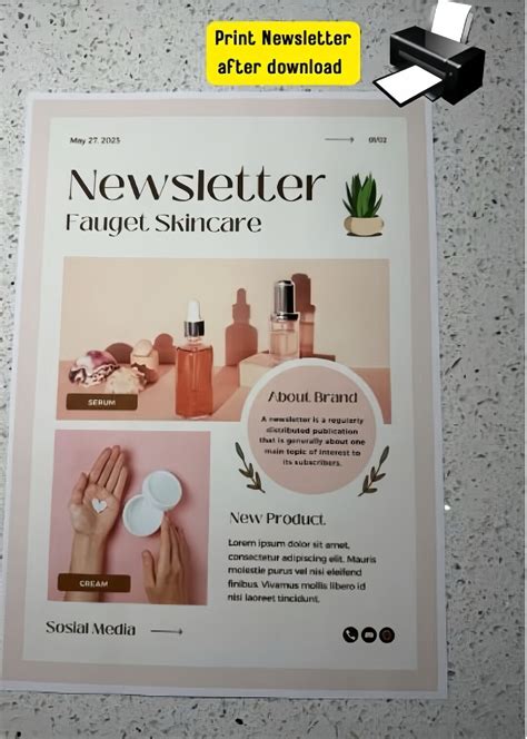 Newsletter Design 的图像结果