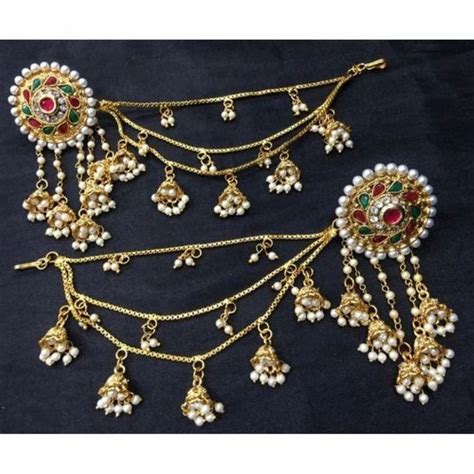 Ladies Earrings Set - Ladies Bahubali Fancy Earring Wholesale Trader ...