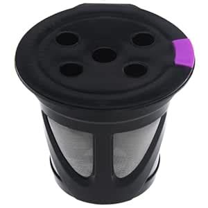 LBTODH Reusable K Cup 5 Holes Black Coffee Filters Refillable Coffee ...