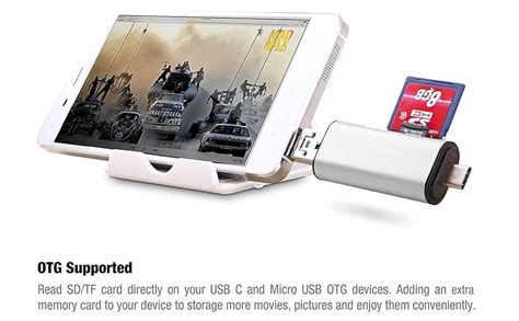TEC TAVAKKAL Card Reader, USB 3.0 All-in-1 USB 3.0/USB C/Micro USB Card ...